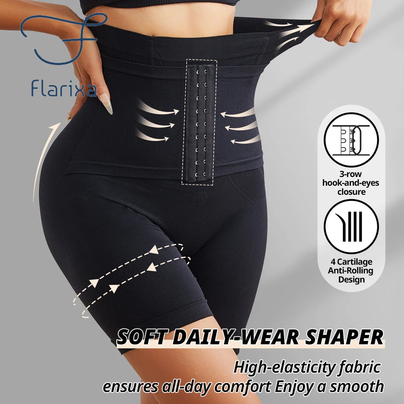 Flarixa High Waist Trainer Panties