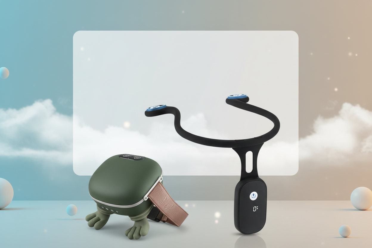 Wellness Banner mit Hintergrund